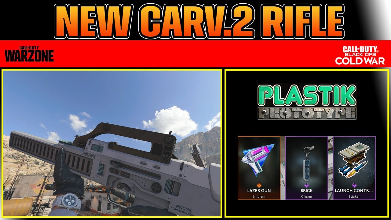 PLASTIK PROTOTYPE CARV.2 Bundle Review | Burst Meta Return to Warzone? | Cold War