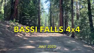 Bassi Falls Trailhead via 4x4 route