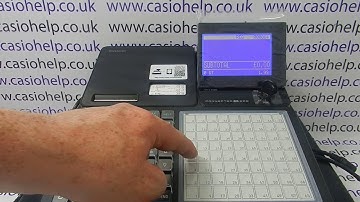 How To Correct A Mistake On The Casio SR-C4500 Cash Register