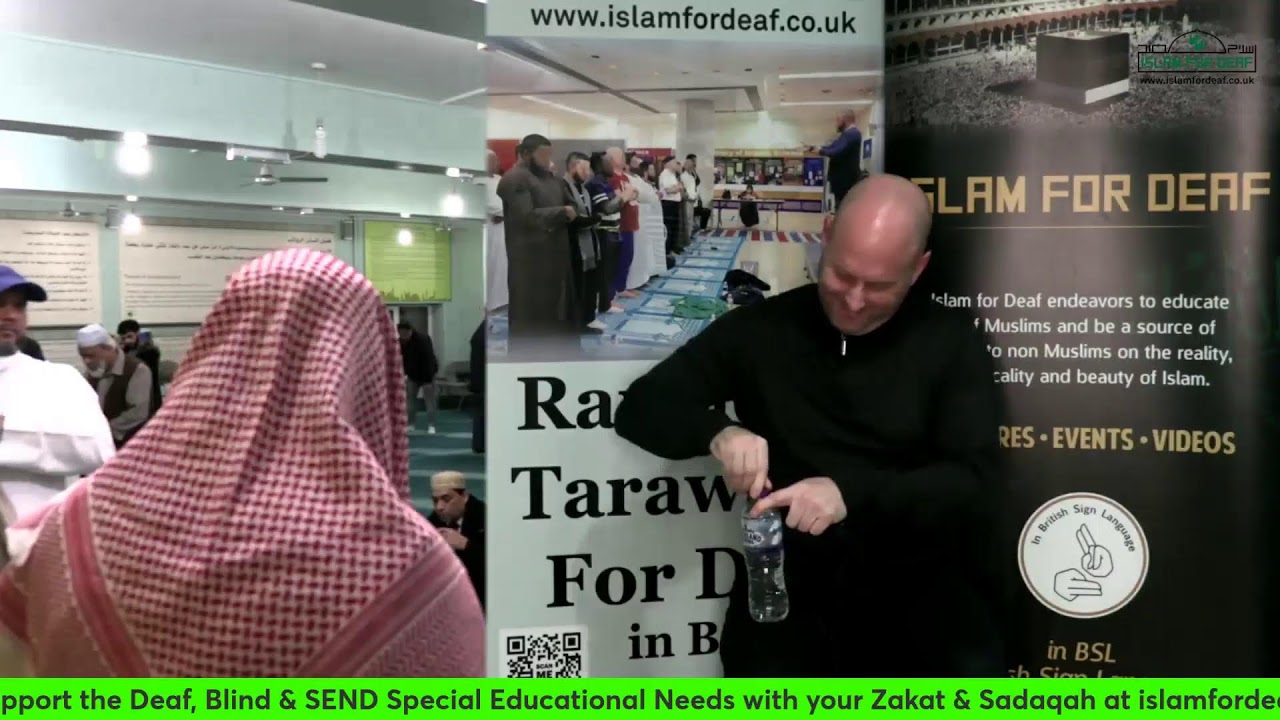 Taraweeh For Deaf Ramadan Day 14 #deaf #islam #ramadan #taraweeh