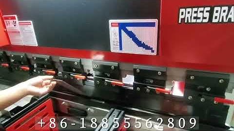 NC Servo Press Brake 40T/1600 With TP10 controller,CE standard