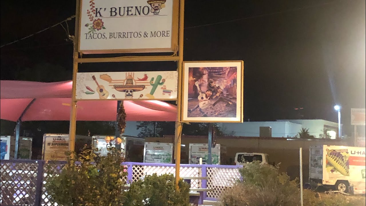 K Bueno Tacos, Burritos & More Asada Burrito in Santa Fe shorts YouTube