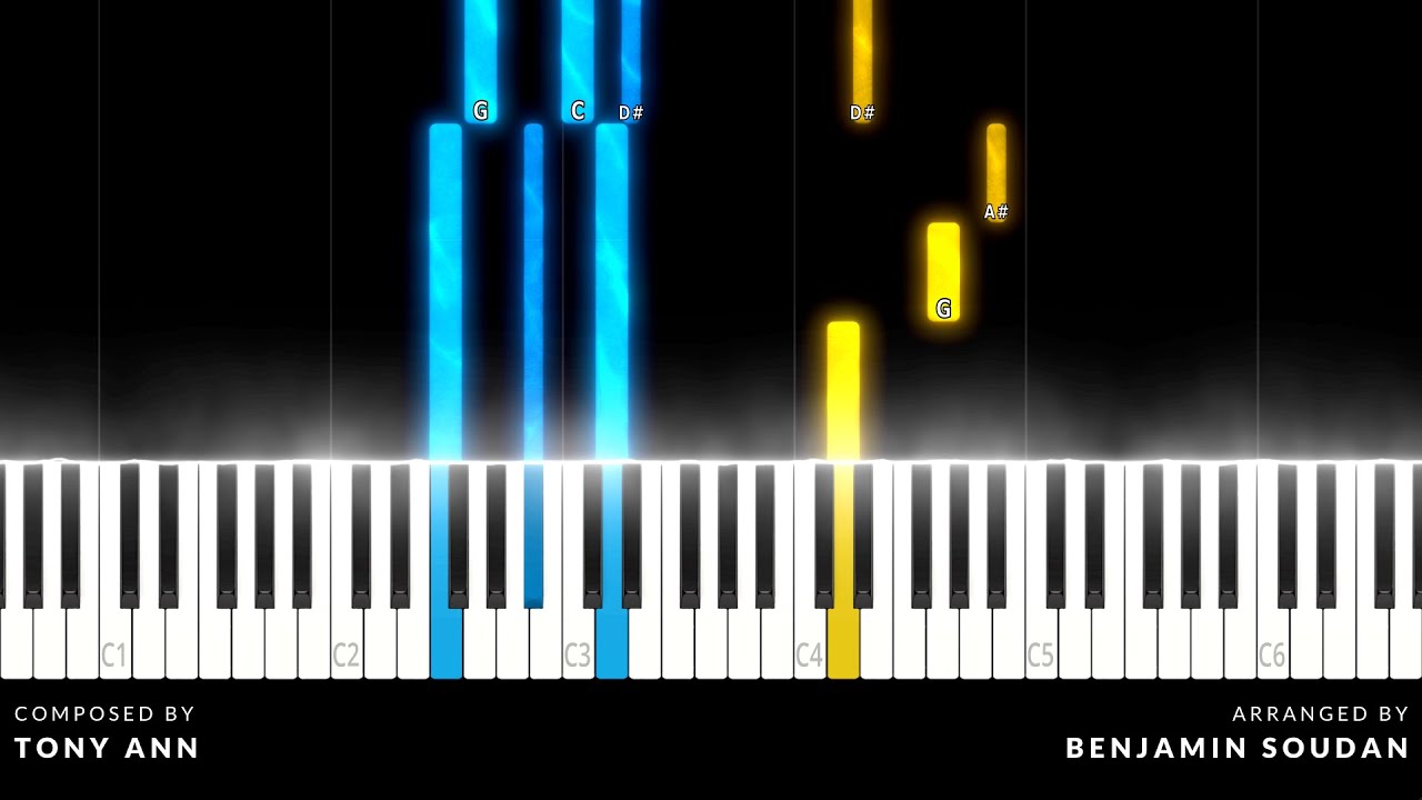 Tony Ann - ICARUS | Easy Piano Tutorial