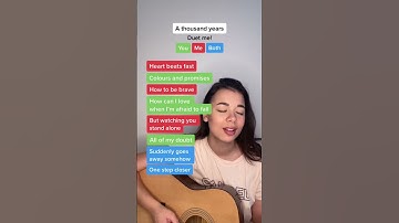Thumbnail of a thousand years - cristina perri 🎤 #duet #karaoke #athousandyears #singing