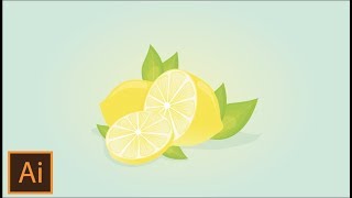 How To Make Lemons In Adobe Illustrator!