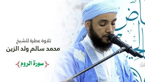 تلاوة بديعة لسورة الروم | القارئ محمد سالم ولد زين