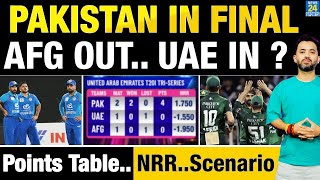 Tri Series Points Table : Pakistan In Final, Afghanistan - UAE का क्या ? NRR | Scenario | Asia Cup screenshot 4