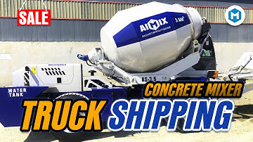 AIMIX AS-3.5B Concrete Mixer Truck shipping to Kazakhstan
