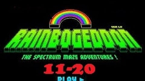 Nitrome - Rainbogeddon walk through levels 11-20