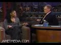 Janet Jackson Flirting with David Letterman Over the Years