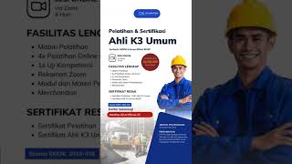 Alur Pelaksanaan Program pelatihan & Sertifikasi BNSP Ahli K3 Umum #k3 #hse #sertifikasi #bnsp