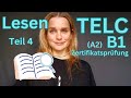 TELC A2 B1 - Lesen Teil 4
