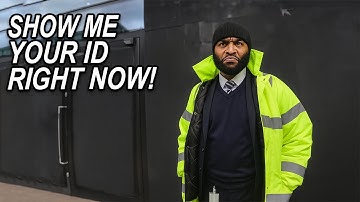 Blackfriars Security PANICS When Auditor Refuses Illegal ID Demand!