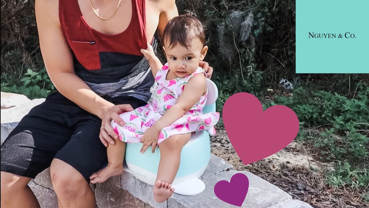 ELIMINATION COMMUNICATION & CLOTH DIAPER ROUTINE // + How To Wash Cloth