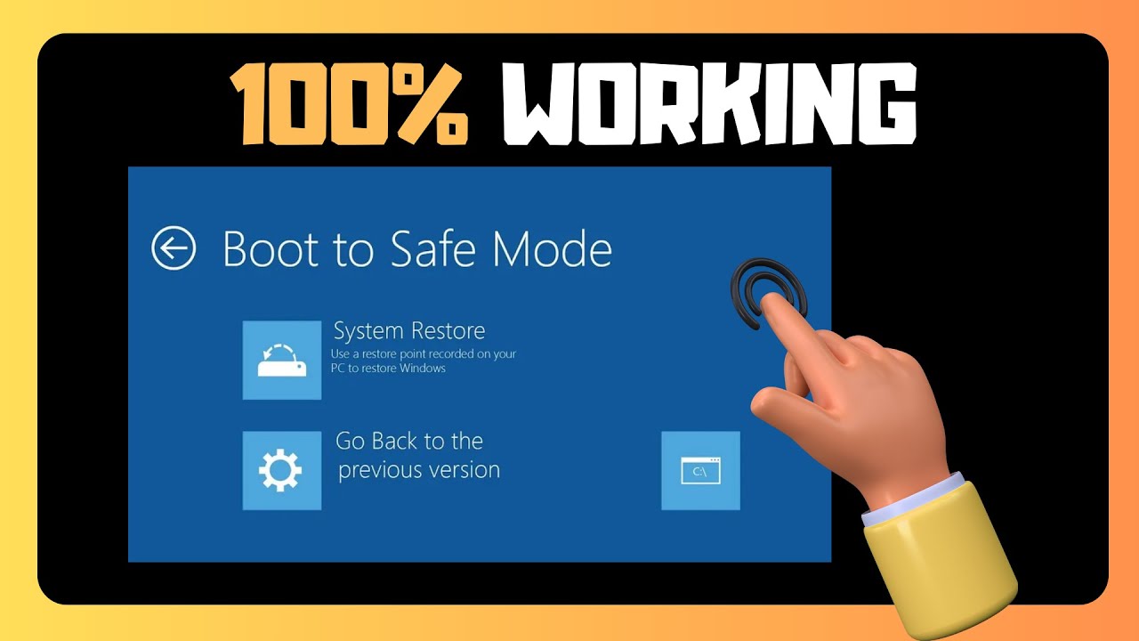 EASY WAYS To Boot Into Safe Mode In Windows 11 - YouTube