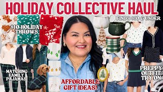 Holiday Collective Haul 2025! Try On, Gift Ideas & Christmas Decor! Walmart, Target, & Old Navy! 🎄