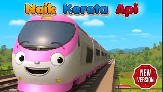 NAIK KERETA API 🎶 LAGU ANAK  VIRAL versi TAYO 🎶 lagu tayo terbaru