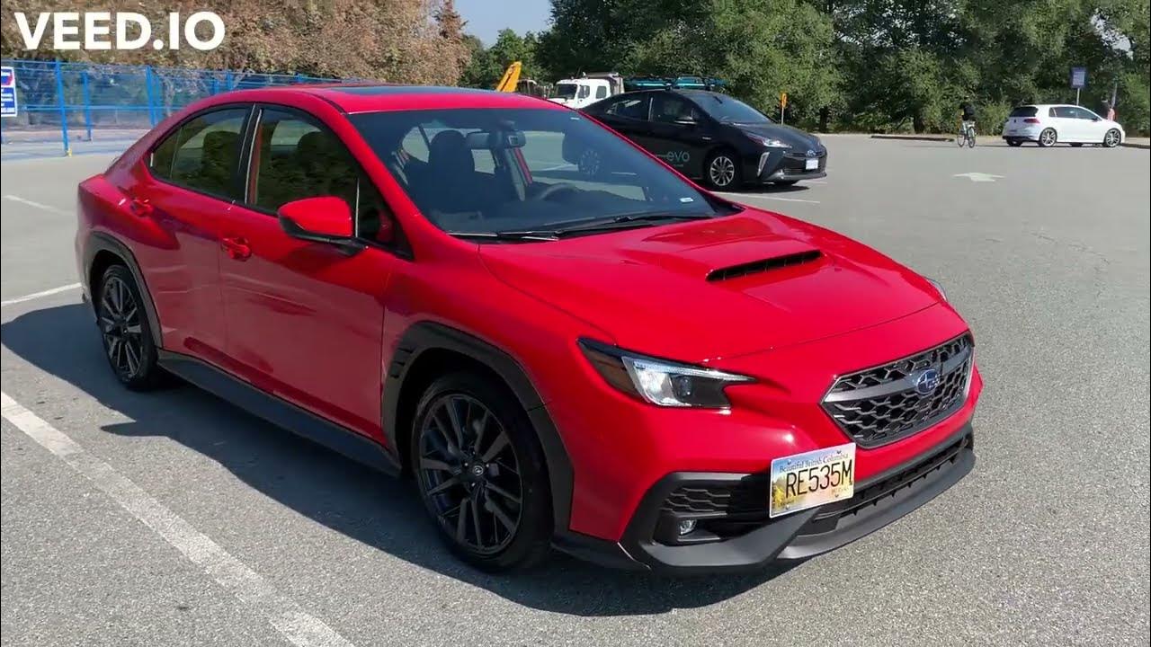Unboxing Part II - 2022 Subaru WRX Sport Manual - Ignition Red - YouTube