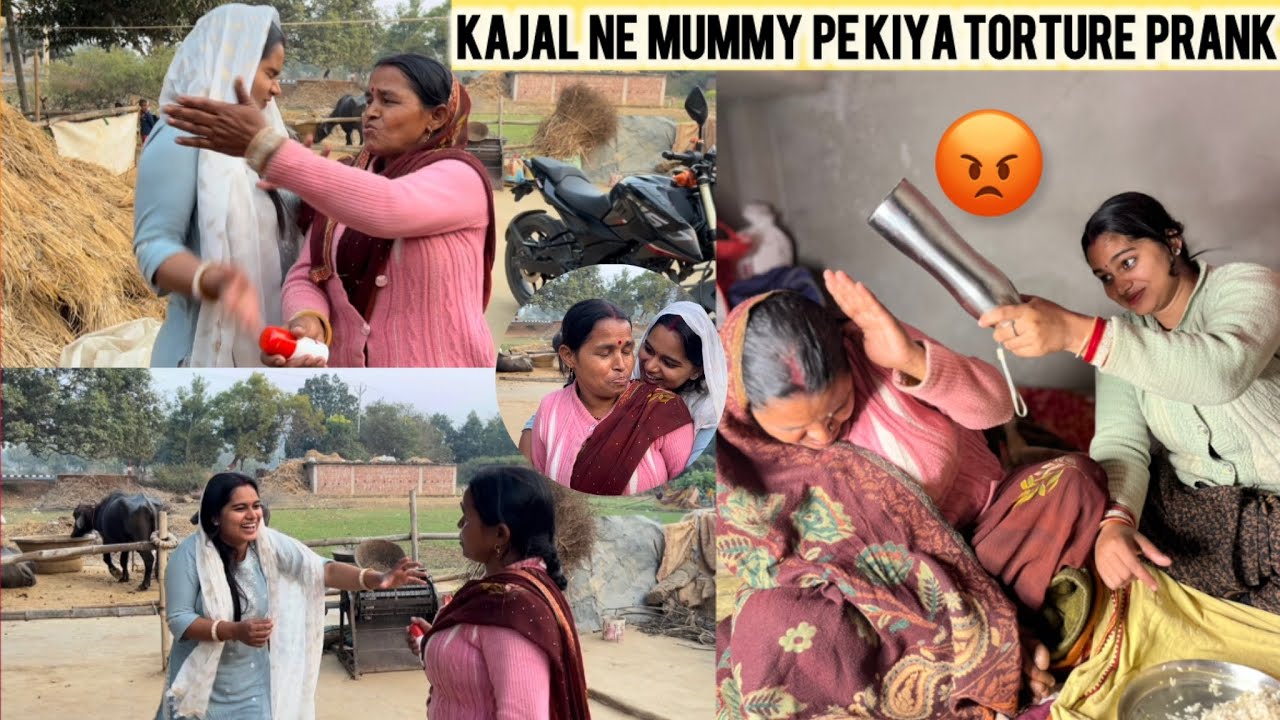 Kajal Ne Mumye Pe Kiya Torture Prank 😂|| 