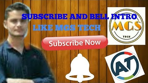 HOW TO MAKE INTRO LIKE MGS TECH VERY EASY(KHAN ABUZAR) |ALL TIME TECH