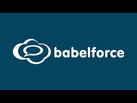 This is babelforce - video from babelforce