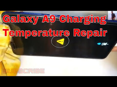 Samsung Galaxy A9 Charging  Paused  Battery Temperature Low Fix