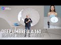 Deep umbrella 160 beautiful results on a budget  studio lighting essentials