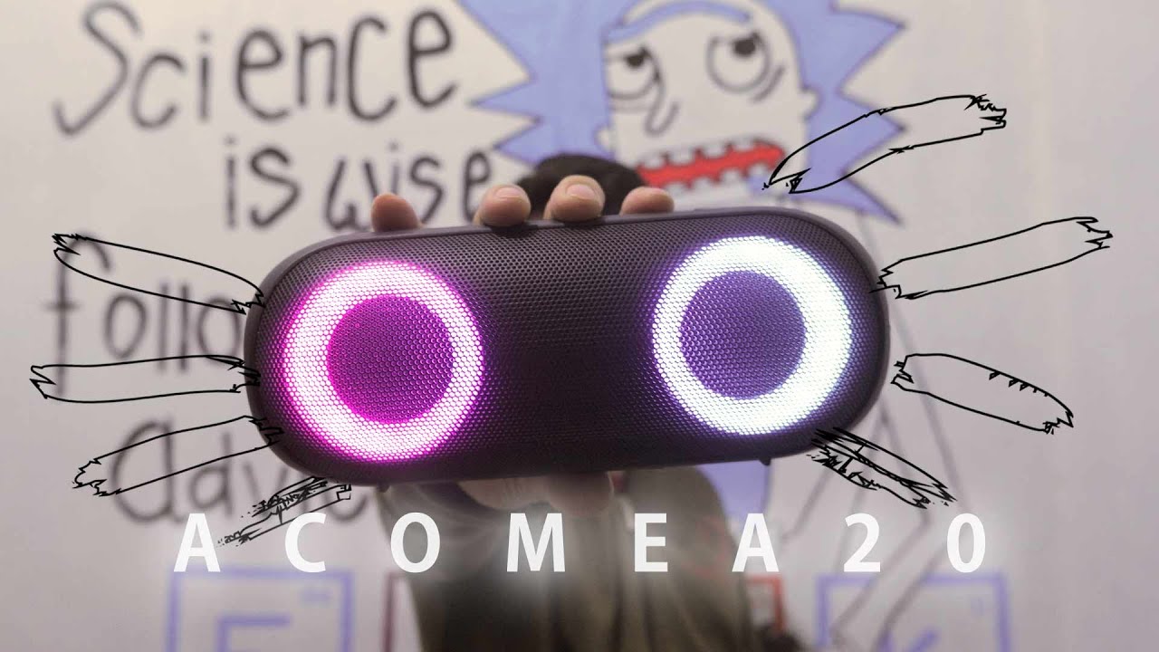 ACOME A20 BLUETOOTH SPEAKER UNBOXING, REVIEW & TEST - YouTube