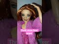 Barbie OOAK from thrift store to gorgeous glam #barbie #ooak #barbieooak
