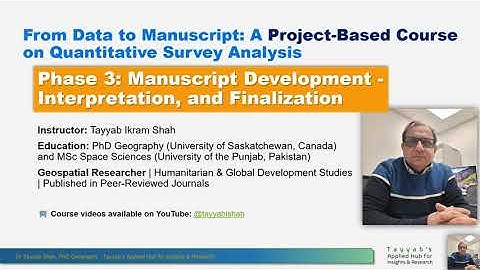 From Data to Manuscript Course - Week 8: Manuscript Writing Strategy - The art of writing clearly