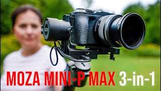 How GOOD is the updated Moza Mini-P MAX 3-in-1 gimbal