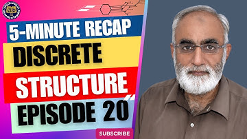 All Key Concepts in Discrete Structures | 5-Minute Recap (Lecture 20) in Urdu/Hindi | Sir Iqbal uos