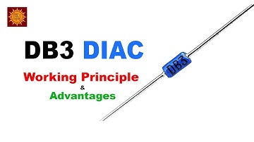 DB3 DIAC Complete Details | Working Principle of DB3 DIAC and Advantages