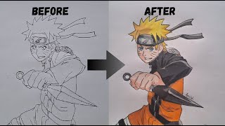 Naruto Uzumaki (Video Tutorial de Coloreo Digital) by JAIROPD