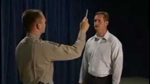 Nystagmus Field Sobriety Test