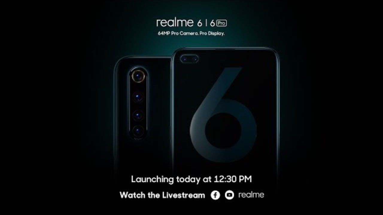 Realme 6 & 6 Pro | India Launch Event Live