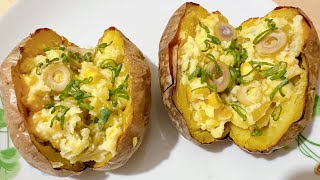 Breakfast with 2 potatoes in 10 minutes. / The method is simple and quick./ Potato recipe