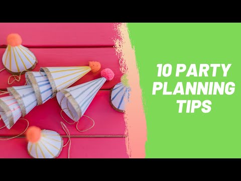 10 Party Planning Tip