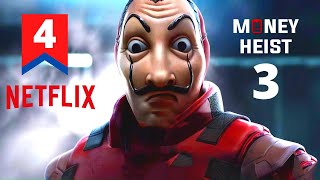 Money Heist Season 3 Episode 4 Explained In Hindi Netflix Series हद उरद Hitesh Nagar