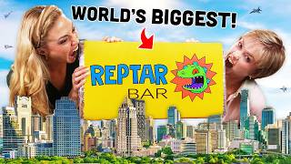 We Make The Worlds Biggest Reptar Bar From Rugrats