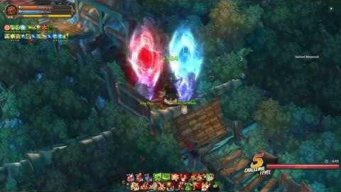 Tree of Savior: Challenge mode Stage 5 (Baltinel Memorial) FalcReiter / Schwarzer Reiter