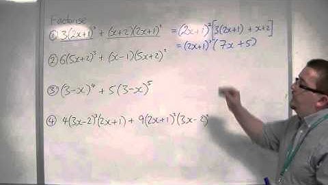 OCR MEI Core 3 4.09 Tricky Factorisation