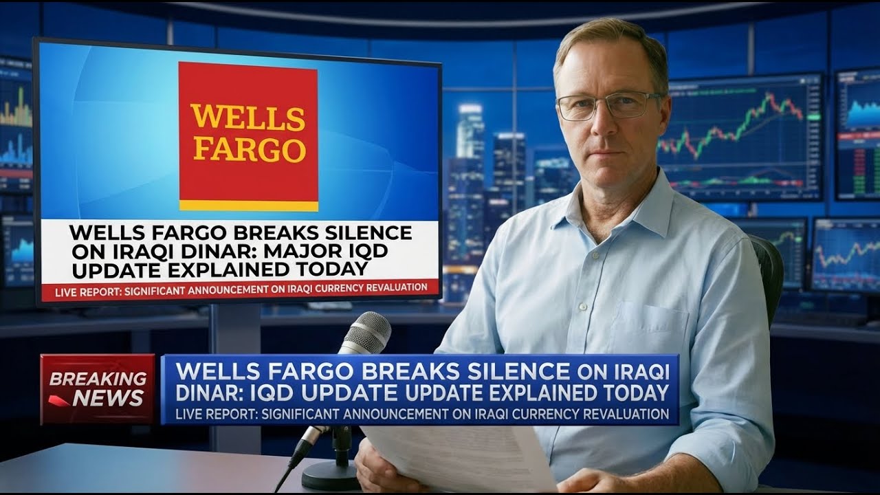 Wells Fargo Breaks Silence on Iraqi Dinar  Major IQD Update Explained Today