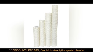 Pet Cat Scratching Post for Cat Tree DIY Cat Climbing Frame Replacement Post Kitten Toy Sisal Rope E