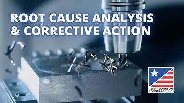 Root Cause Analysis & Corrective Action