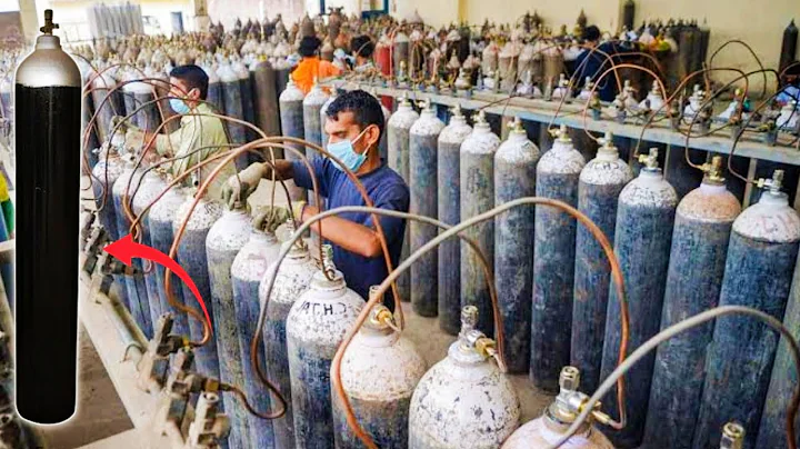 How Oxygen Cylinder Are Made In Factories | Oxygen Cylinder Manufacturing Process | Oxygen Tank