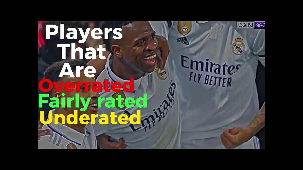 Players that are overrated undderated and fairly rated 🥶🔥😈
