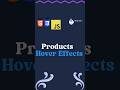 Products Hover Effect || How to create products Hover Effect in html css and js #shorts #coding