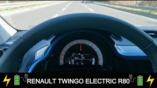Renault Twingo Electric R80 - EV consumption (city, highway 130 km/h)