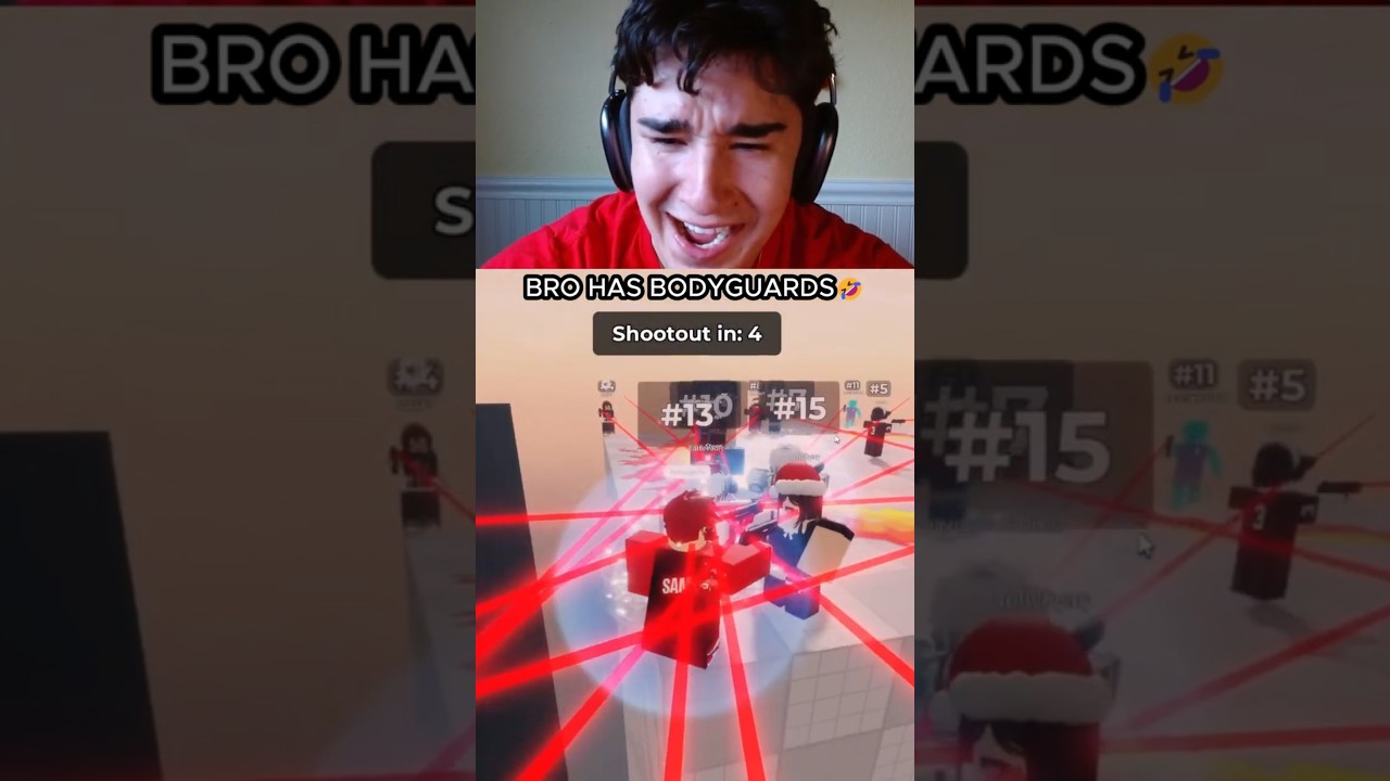 BRO HAS BODYGUARDS IN BLINDSHOT...